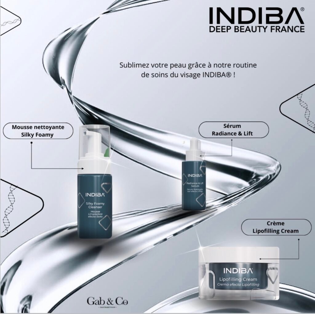 Produits cosmétiques INDIBA pour les soins du visage chez Cherry Lady à Genève